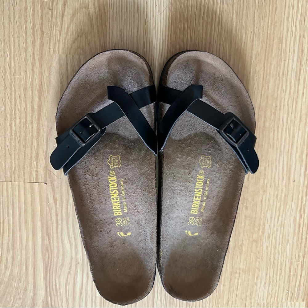 Birkenstock Piazza Black Sandals